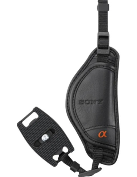 STP-GB1 AM Hand Strap in pelle Nera per Sony Alpha